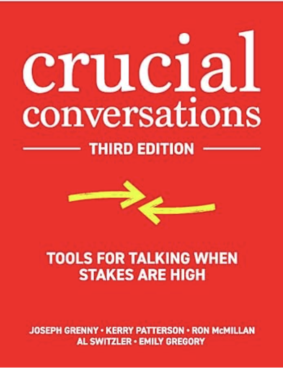 book cover for Crucial Conversations by Joseph Grenny, et al