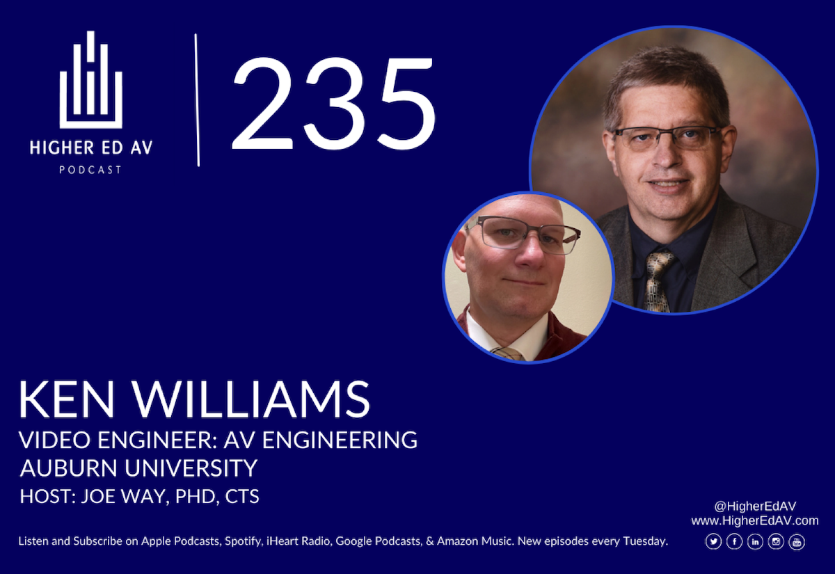 235 Higher Ed AV Podcast Ken Williams copy