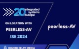 ISE 2024 Peerless-AV Higher Ed AV