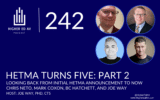 242 HETMA Turns 5 Chris Neto Mark Coxon BC Hatchett Joe Way Higher Ed AV Podcast