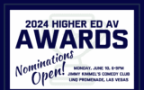2024 Higher Ed AV Awards