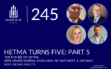 245 Higher Ed AV Podcast HETMA Turns 5 Joe Way BC Hatchett Ryan Gray Erin Maher-Moran