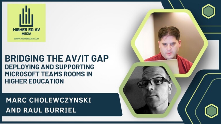 Image of Marc and Raul with title