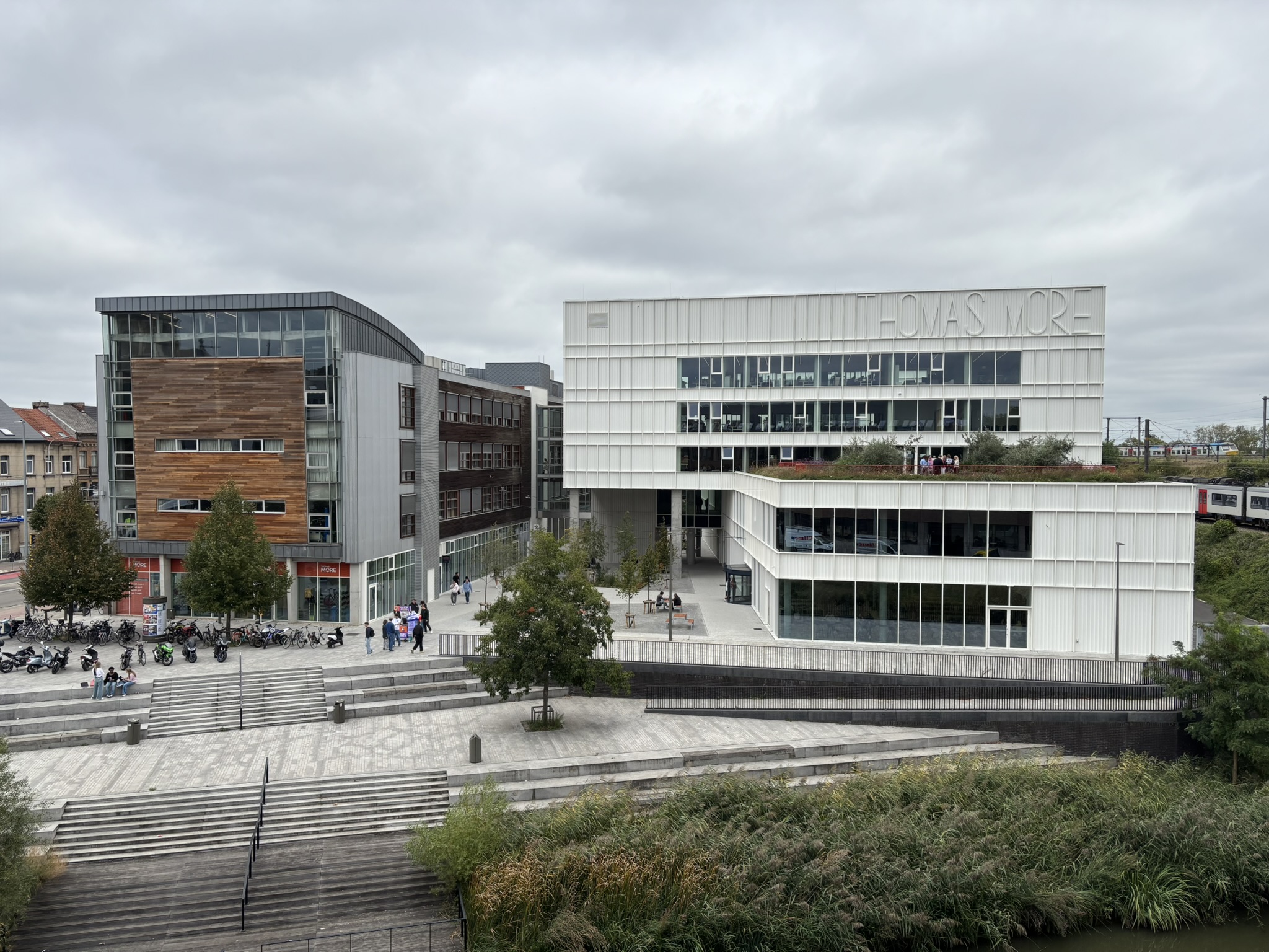 Thomas More view from outside.