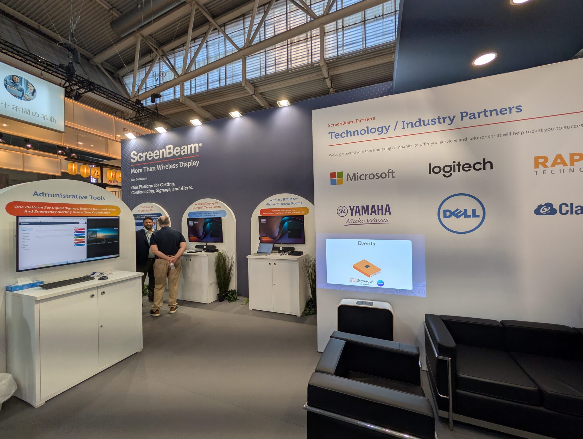 ScreenBeam + HETMA = ISE 2026 – Higher Ed AV Media