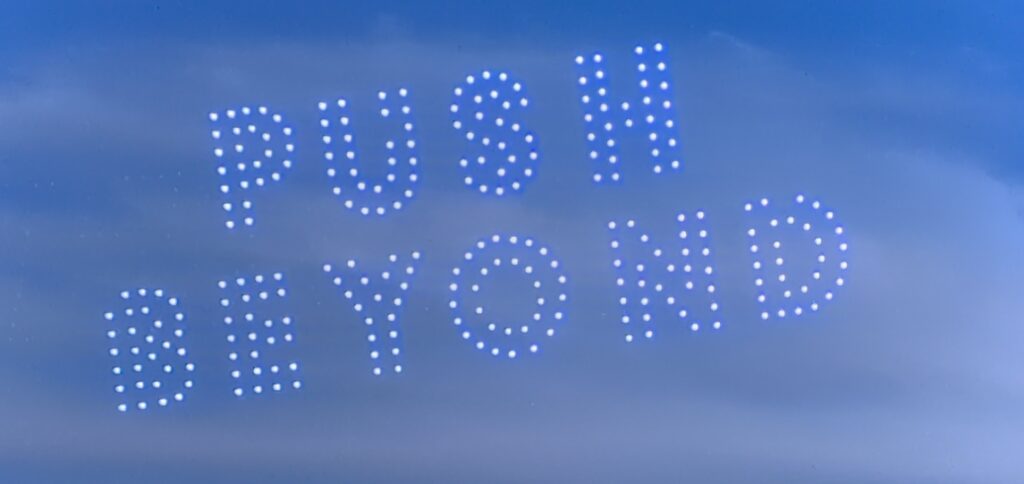 Push Beyond drone image