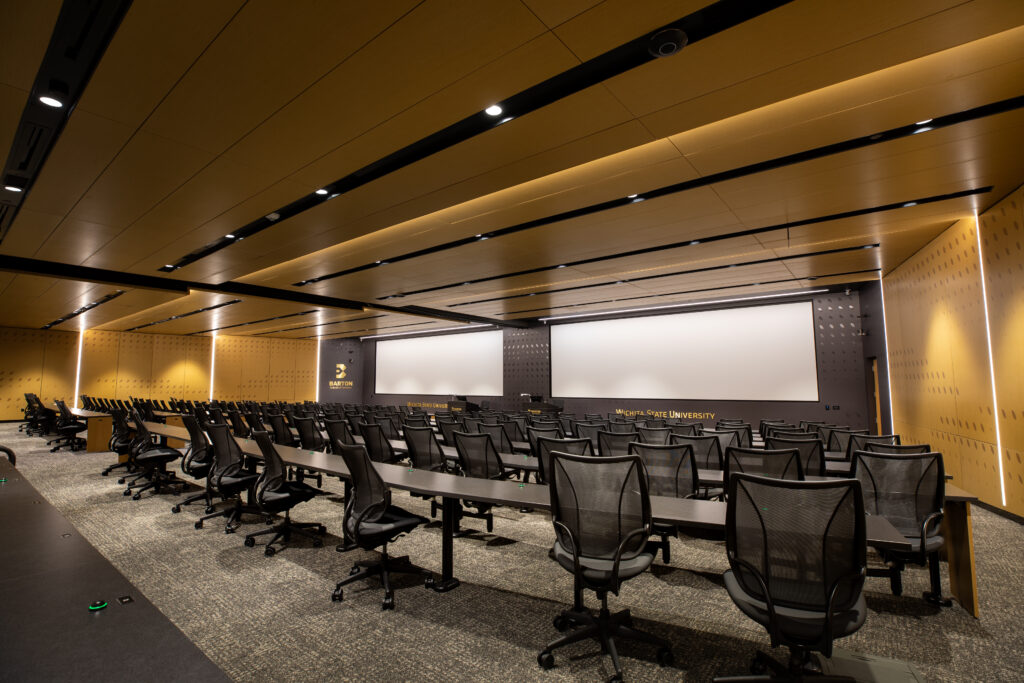 Seats in a classroom