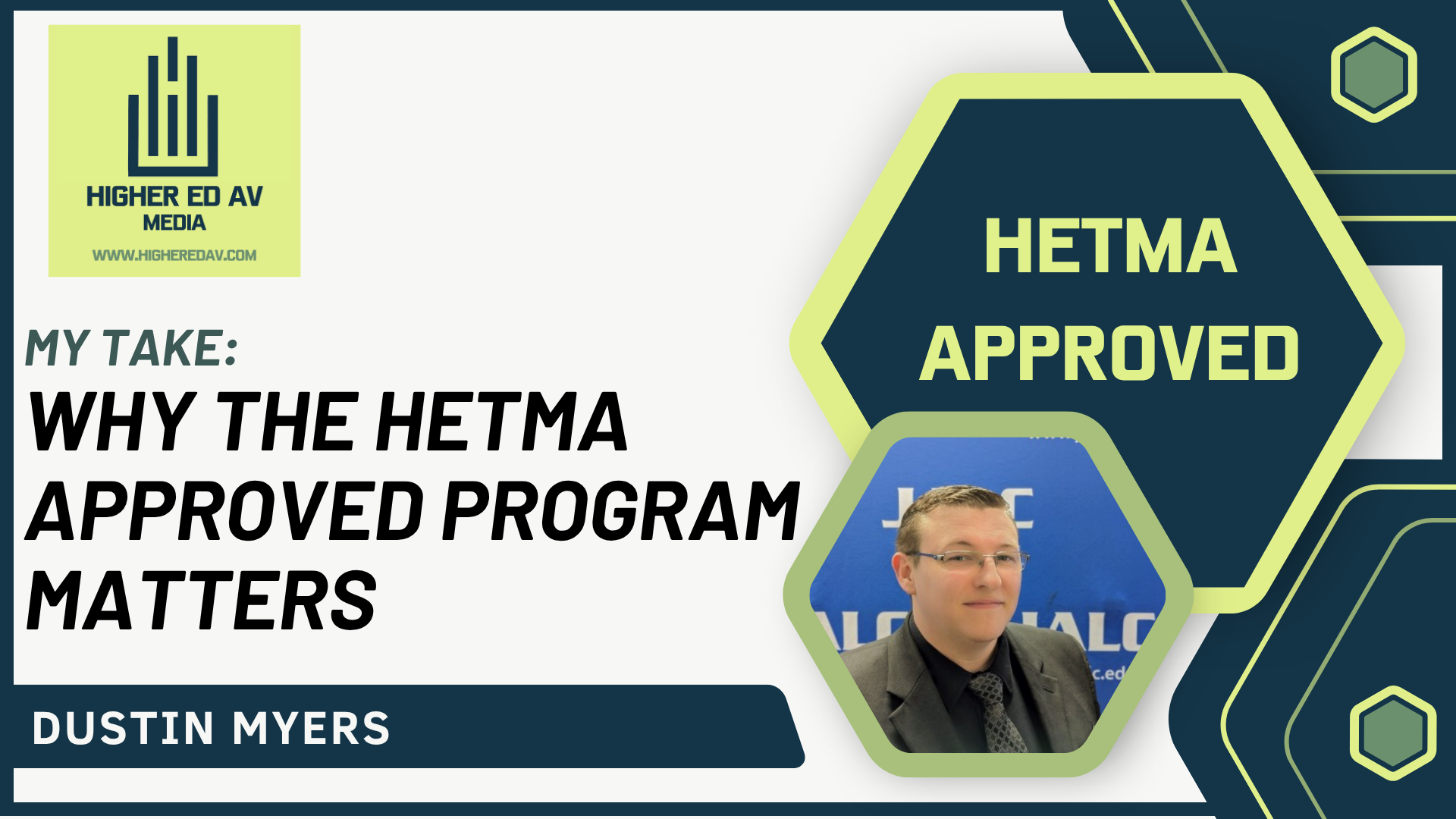 My Take Approved Program Matters