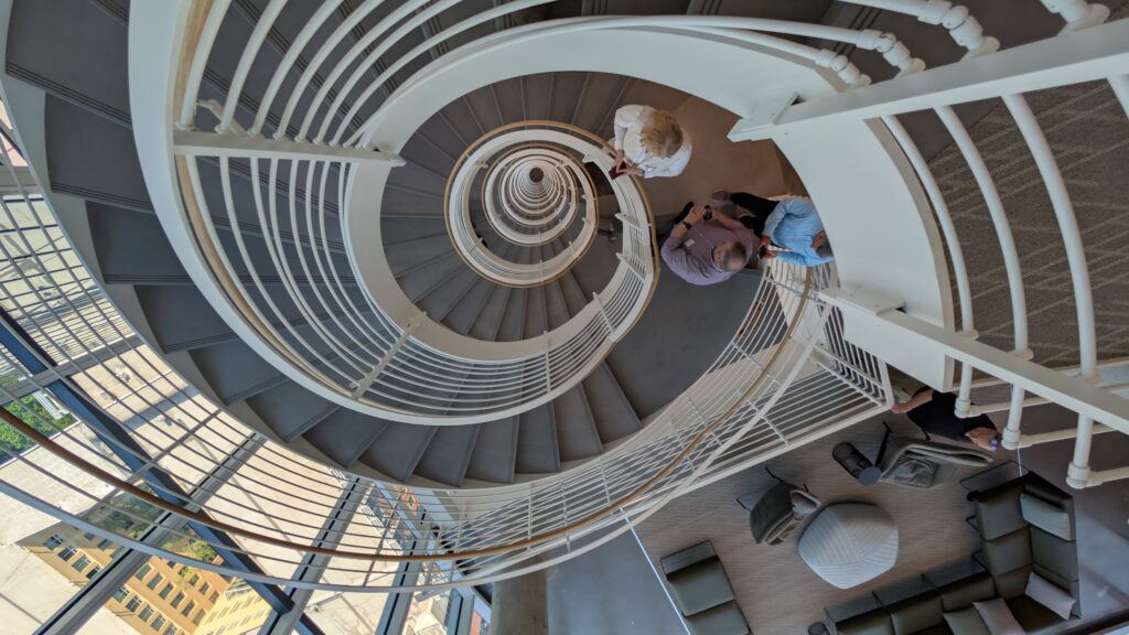 21 Story staircase