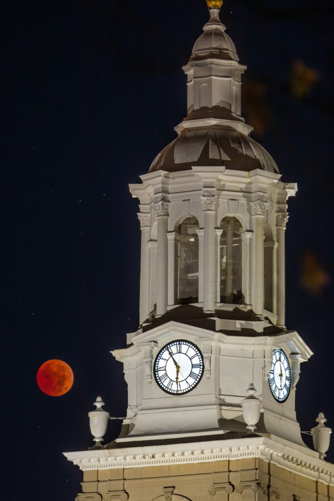 clock tower at Buffalo