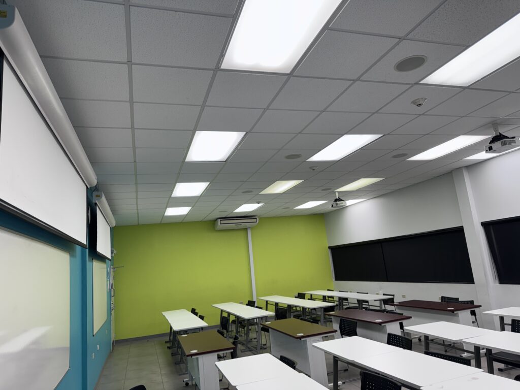View of classroom