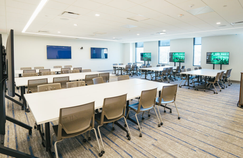 View of a classroom