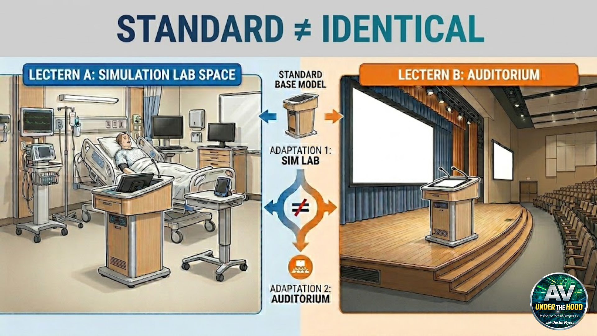 AV Under the Hood : Standard isn't identical