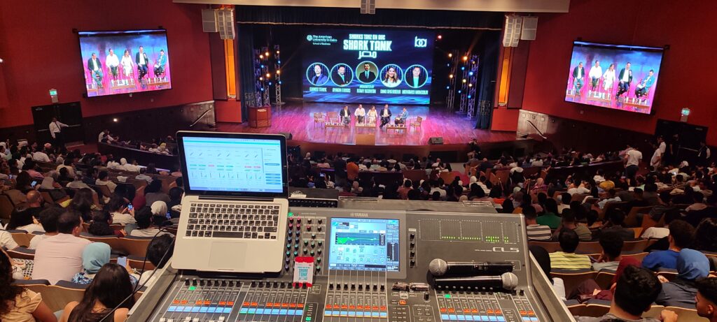 Mixing board for Shark Tank