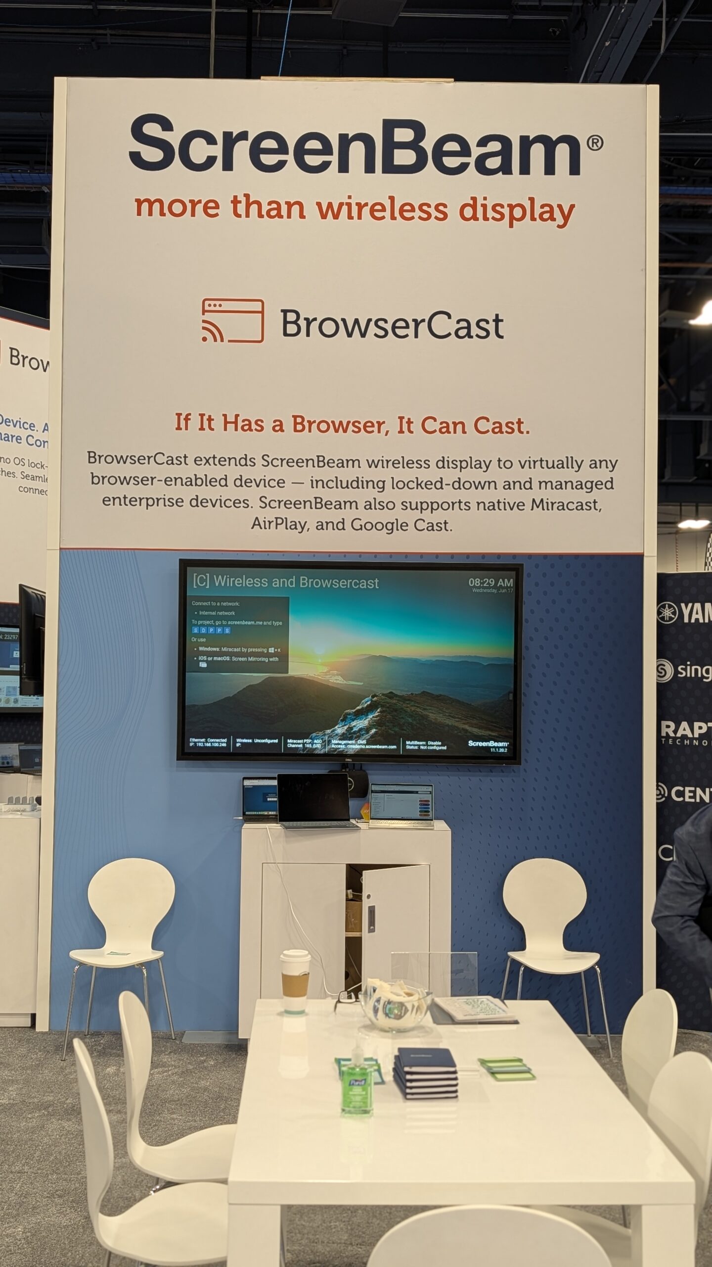 Booth pic 1