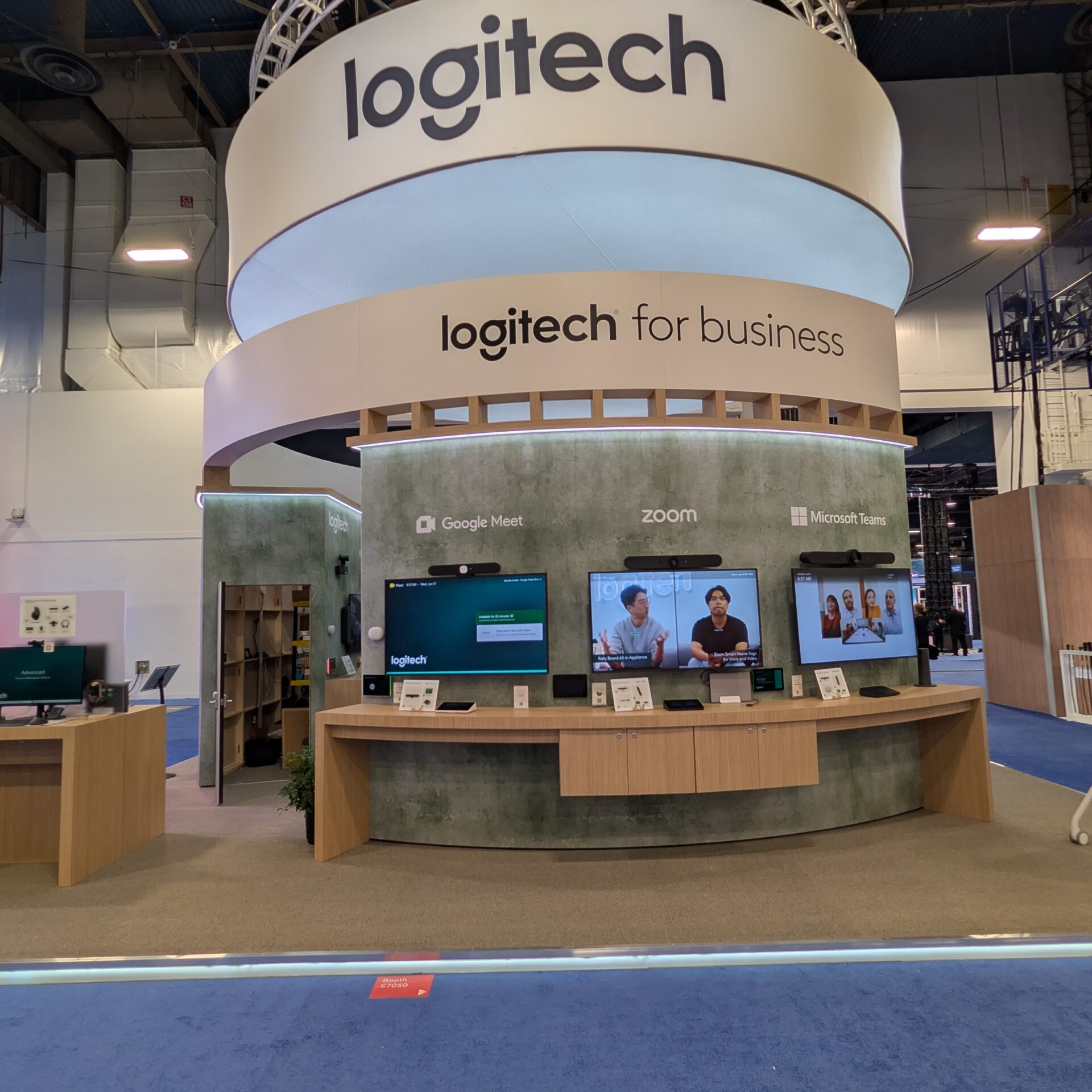Logitech Booth 2