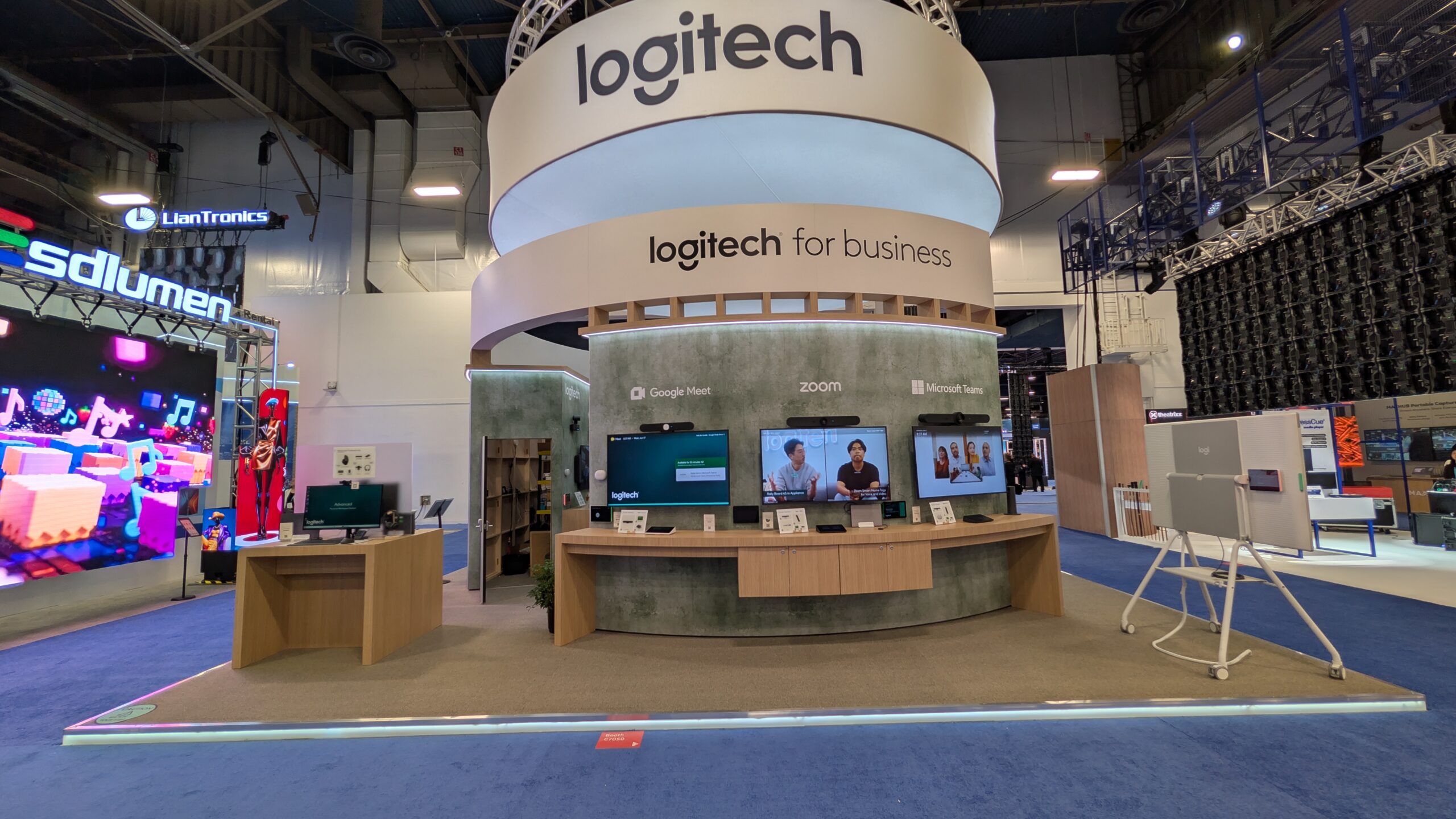 Logitech Booth 2