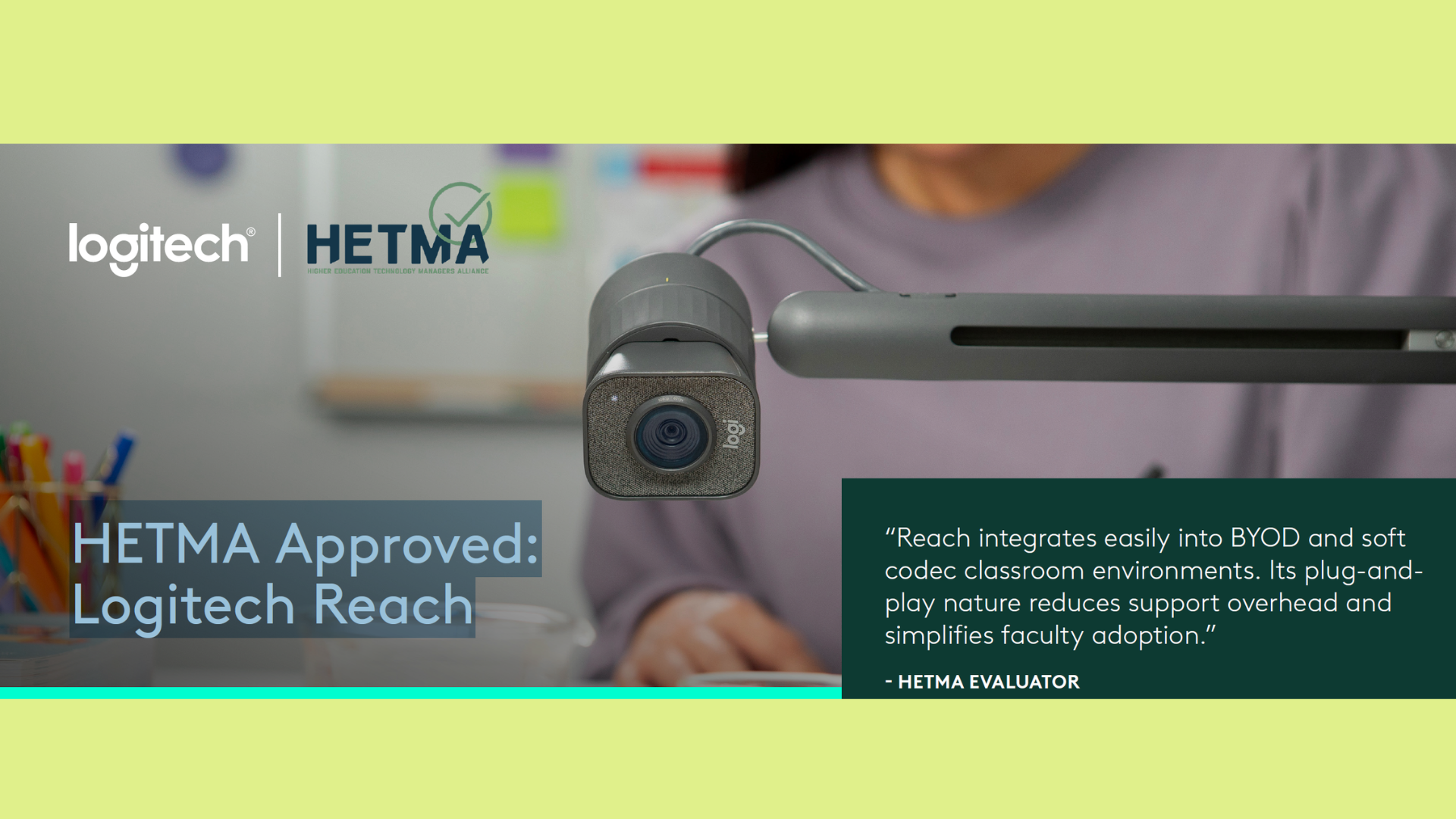HETMA Approved Logitech Reach