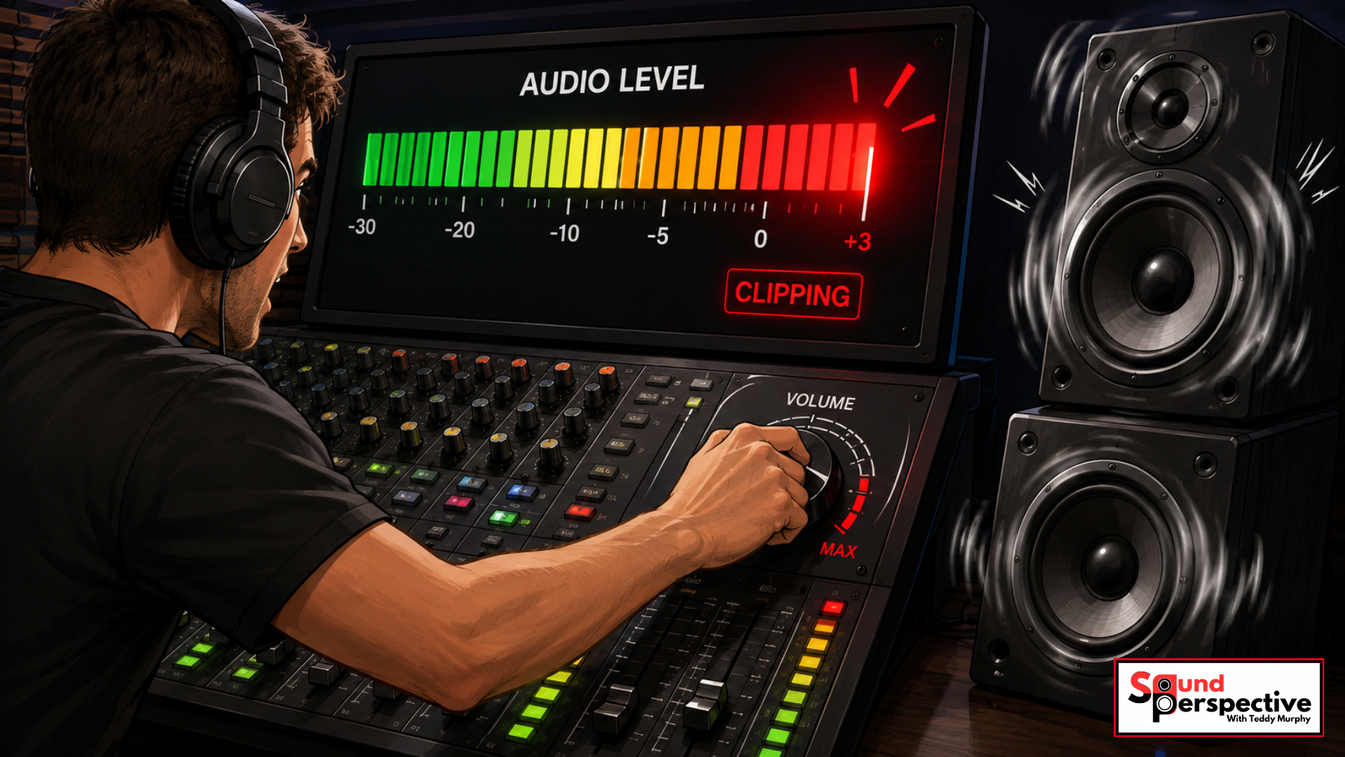Pushing audio to clipping