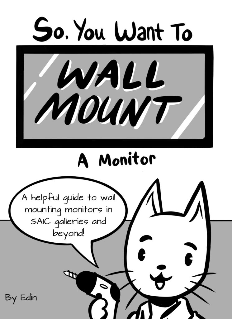 Mounting comic cover