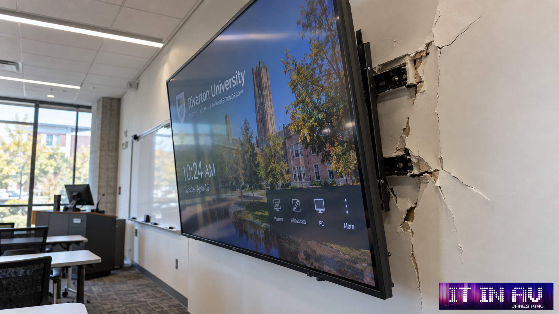 IT in AV - Falling display